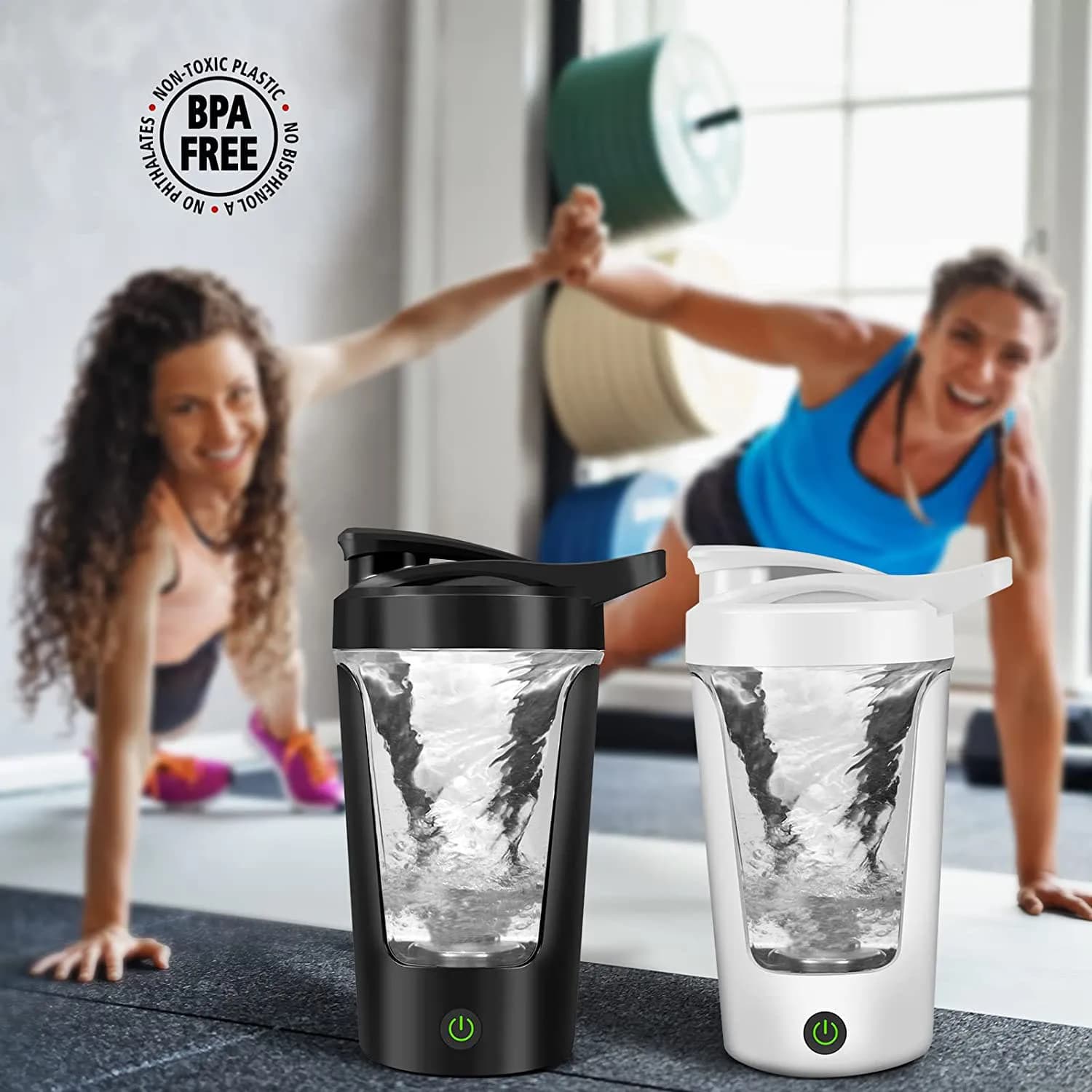Tasse de mélange électrique Portable de 350ml, Shaker de poudre de protéines, mélangeur de bouteille