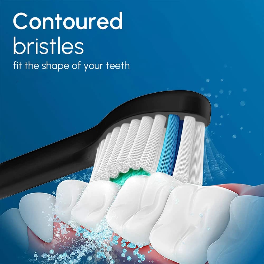 Têtes de brosse à dents de rechange compatibles avec les têtes de brosse électrique Philips Sonicare