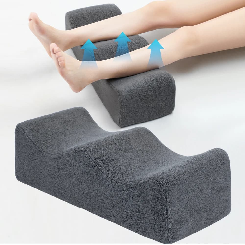Oreillers pour les jambes, coussin pour soulager la douleur à la taille, rehausseur de jambes pour l