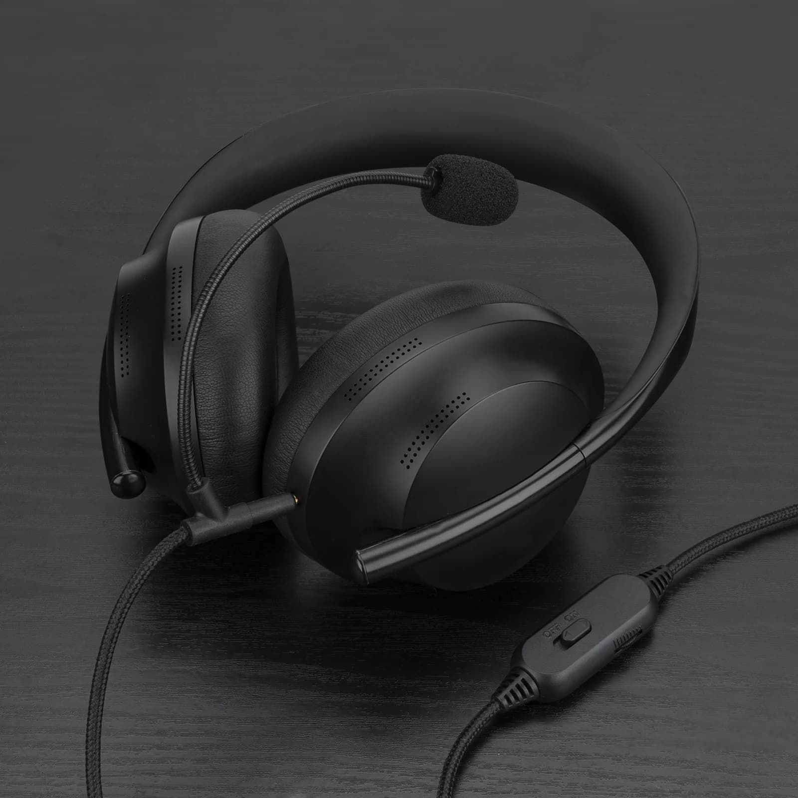 Câble pour casque Geekria Boom Mic compatible avec Bose QC Ultra QC SE 700 QC45, cordon de remplacem
