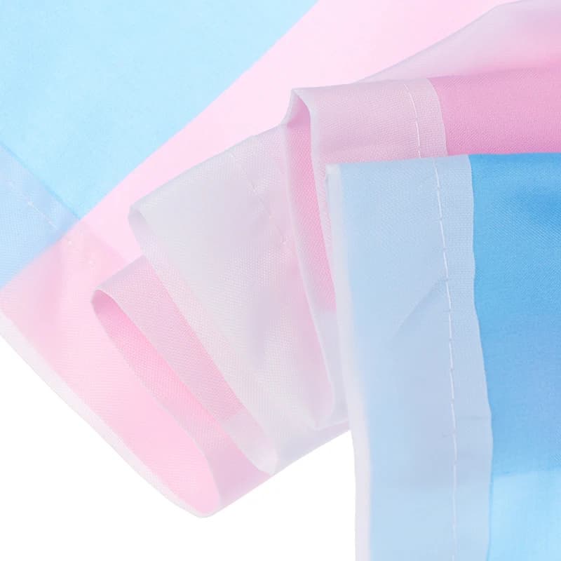 1 PC Flagnshow 90x150 cm Polyester fierté transgenre LGBT Trans arc-en-ciel drapeau