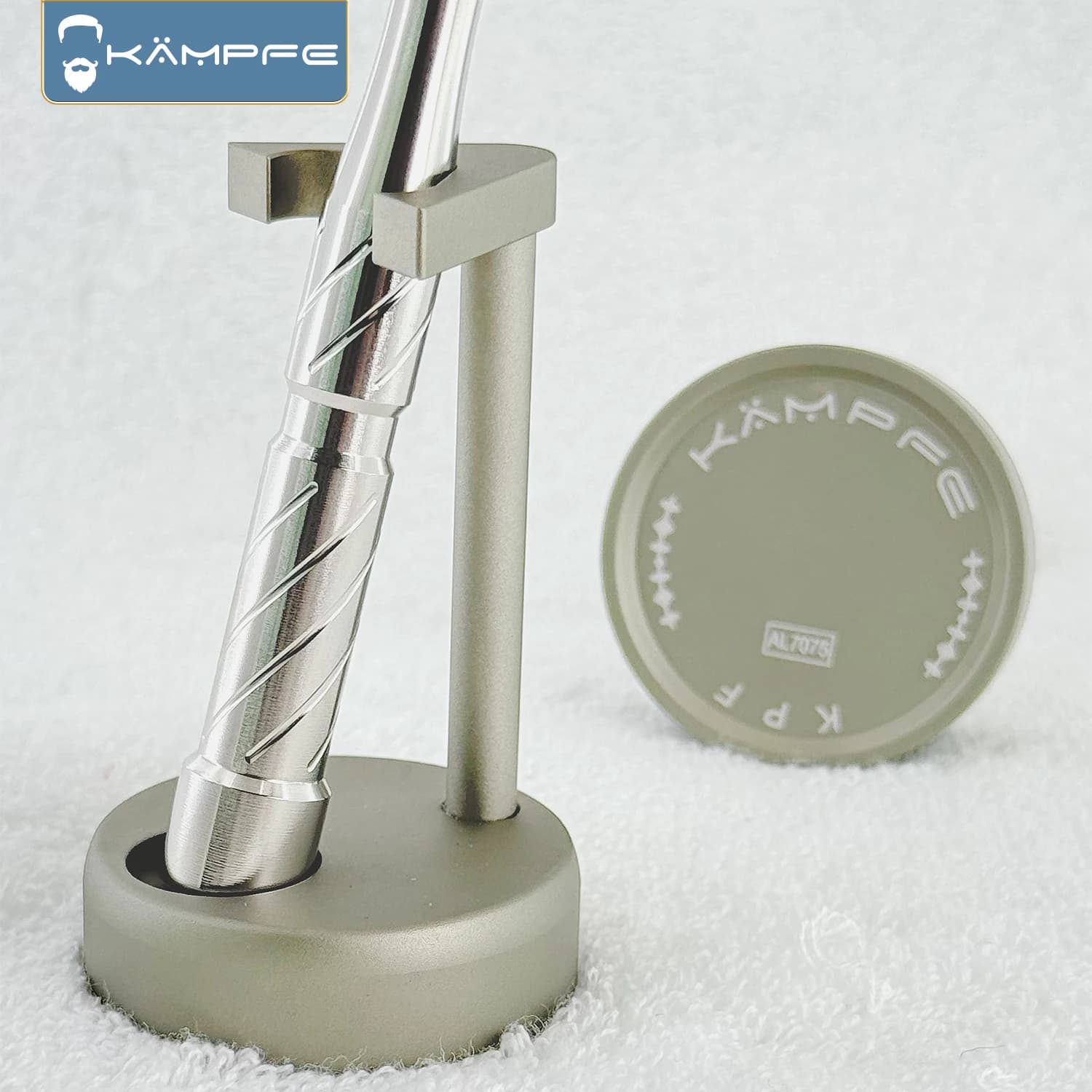 Support universel pour rasoir KAMPFE CNC, usiné en aluminium AL7075 de haute qualité, compatible ave