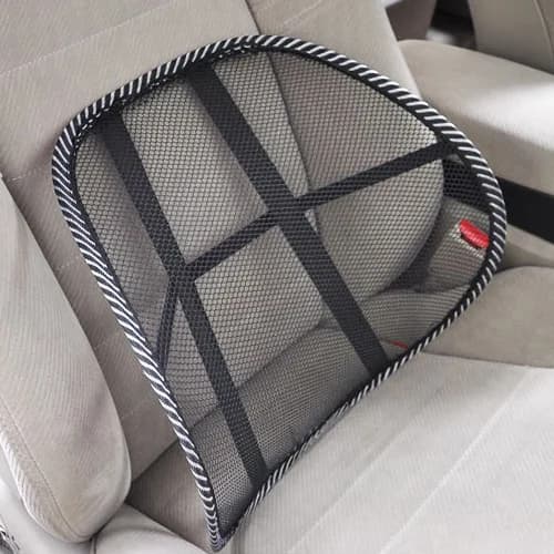 Coussin de dossier de chaise de siège de voiture, attelle lombaire en maille, coussin de chaise de s