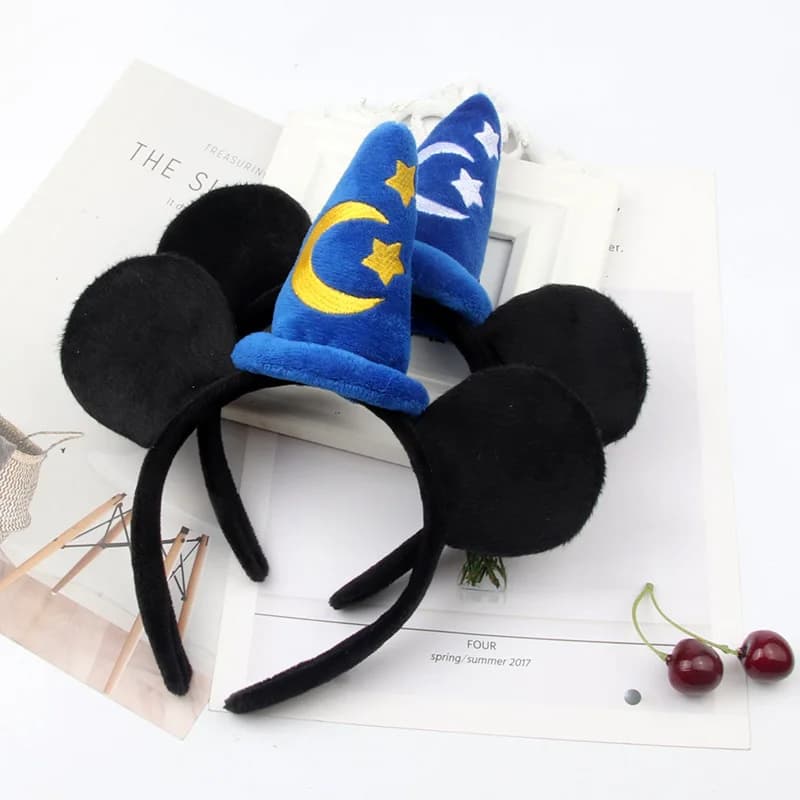 2026 Bandeau en tissu Mickey Mouse Magic House Disney, accessoire de déguisement pour cosplay, décor