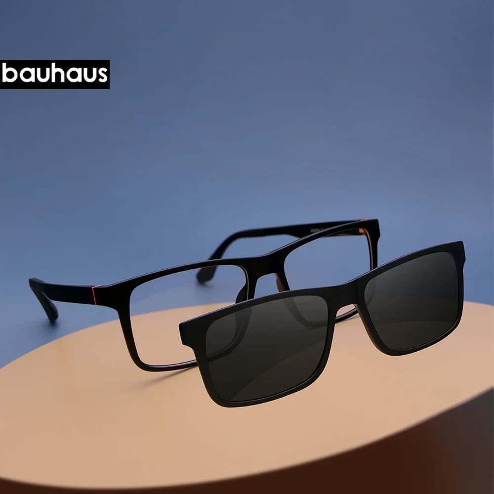 RS009 lunettes de soleil à monture magnétique classique ultra-légère et combinaison de lunettes opti