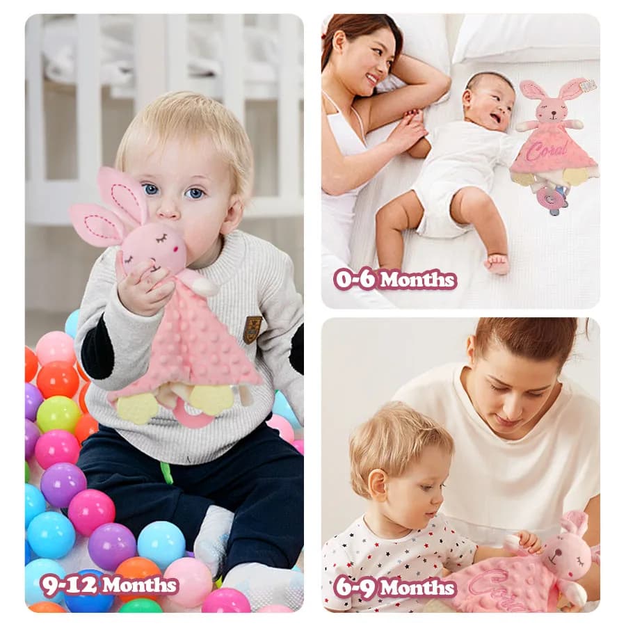 Couverture de sécurité personnalisée avec nom de bébé, couvertures pour nouveau-né, étiquettes de co