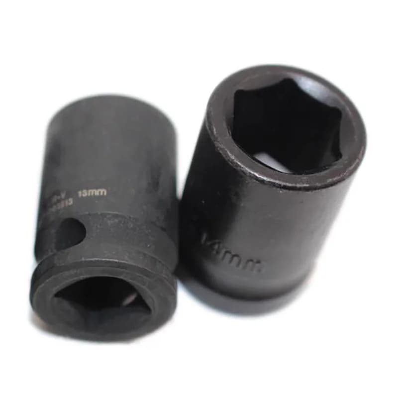 Douille à 6 points à impact profond, entraînement de 1 pouce, 17mm, 19mm, 21mm, 22mm, 24mm, 27mm, 30