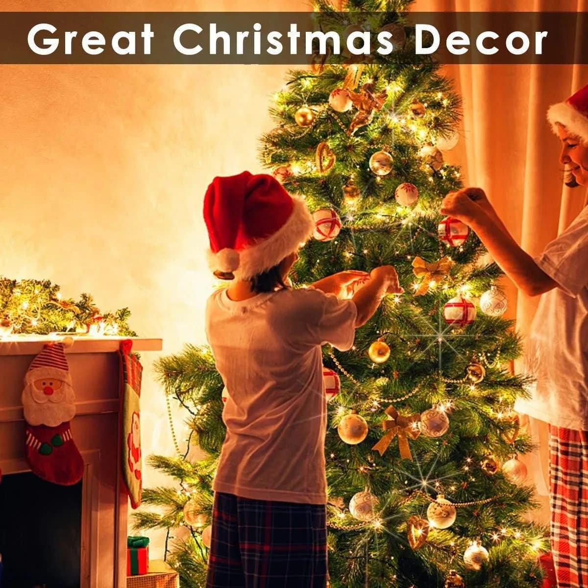 Guirxiété lumineuse LED USB avec télécommande, lampes de décoration, mariage, Noël, vacances, nouvel