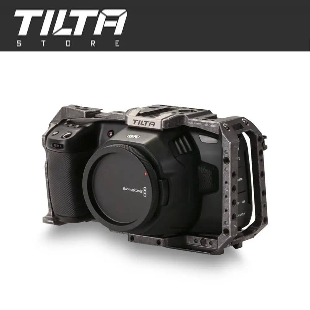 TILTA BMPCC 4K 6K Cage de caméra TA-T01-FCC-G Cage complète noire pour BlackMagic BMPCC4K 6K