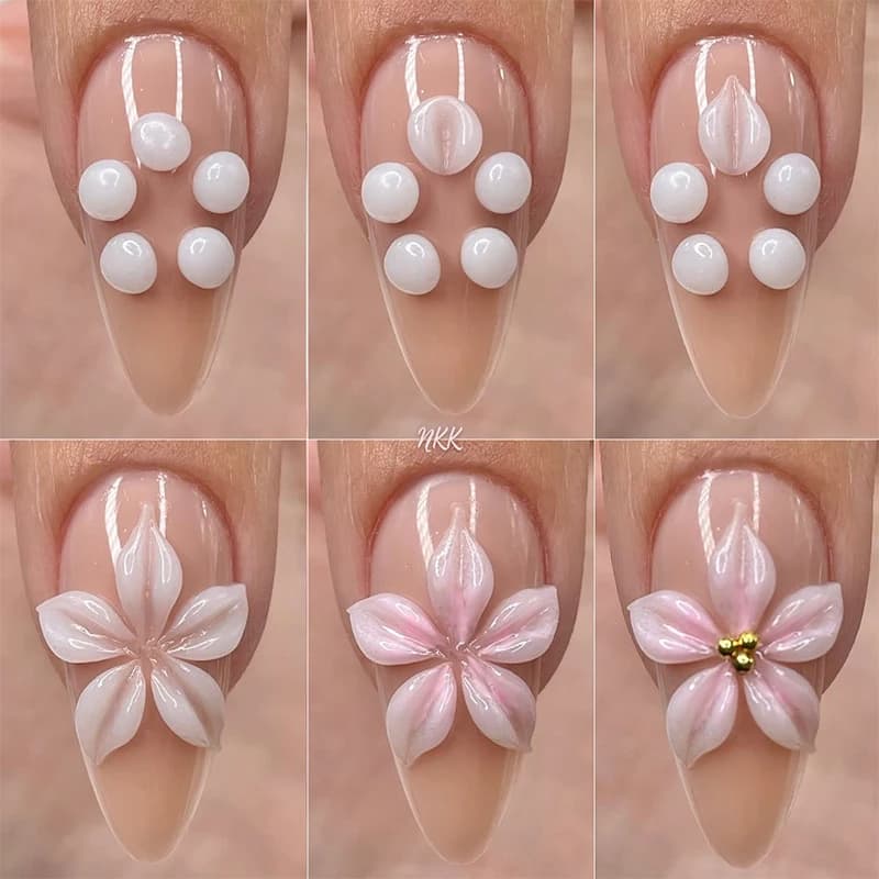 NICOLE DIARY blanc antiadhésif Extension de main Gel vernis à ongles pour 3D façonnage sculpture fle
