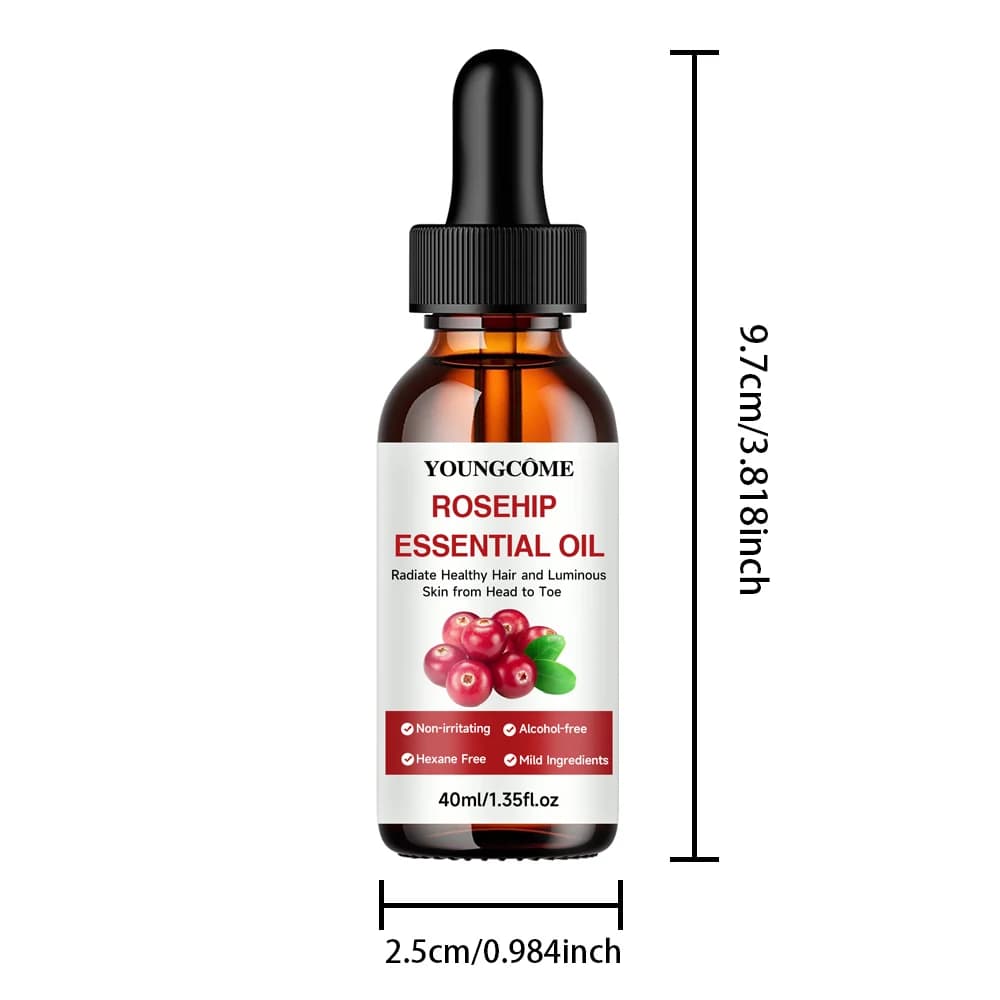 Huile essentielle de rose musquée Pure, estompe les ridules, Lifting, raffermissant, réparation, hyd