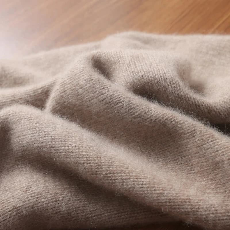 100% Pure laine tricoté anneau écharpe élégant foulard femme doux chaud cachemire faux col cou plus 
