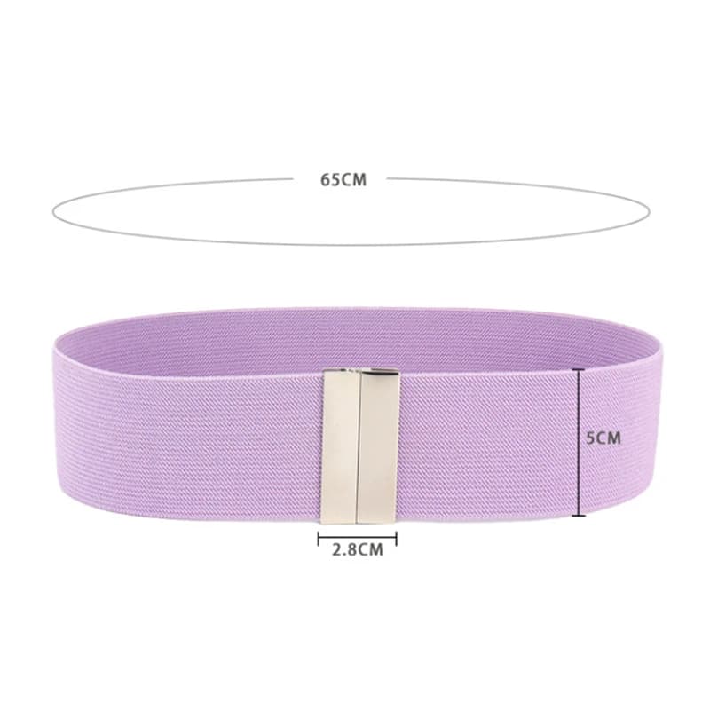 Ceintures larges à bande élastique pour femmes, Simple, pour manteau, ceinture de taille, boucle, sa