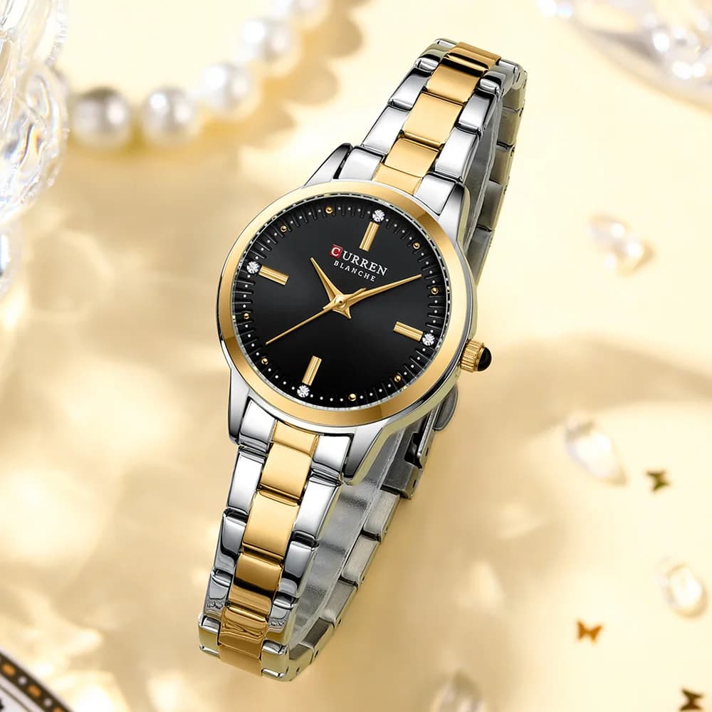 CURREN montres pour femmes mode originale montre-bracelet à Quartz pour dames cadran romain diamant 