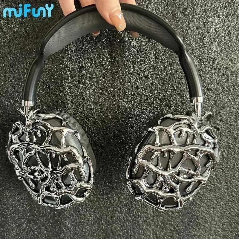 Mifuny Airpods Max housse argent créatif écouteur étui protecteur personnalisé pour Airpods Max écou