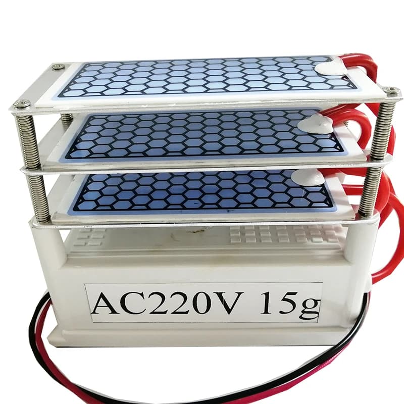 Générateur d'ozone 220V 60g/28g/15g/10g, purificateur d'air, Machine à ozoniser, nettoyeur domestiqu