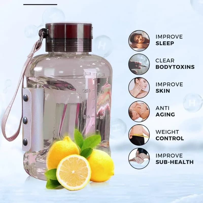 Bouteille d'eau d'hydrogène 1,5 l riche en hydrogène bouteille d'eau de sport Portable riche générat