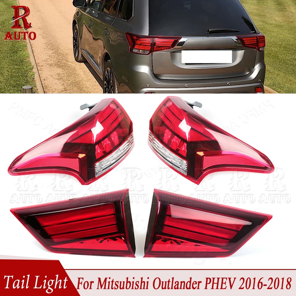 Feu arrière LED pour Mitsubishi Outlander PHEV 2016 2017 2018 2019 2020 2021, feu de freinage pour v