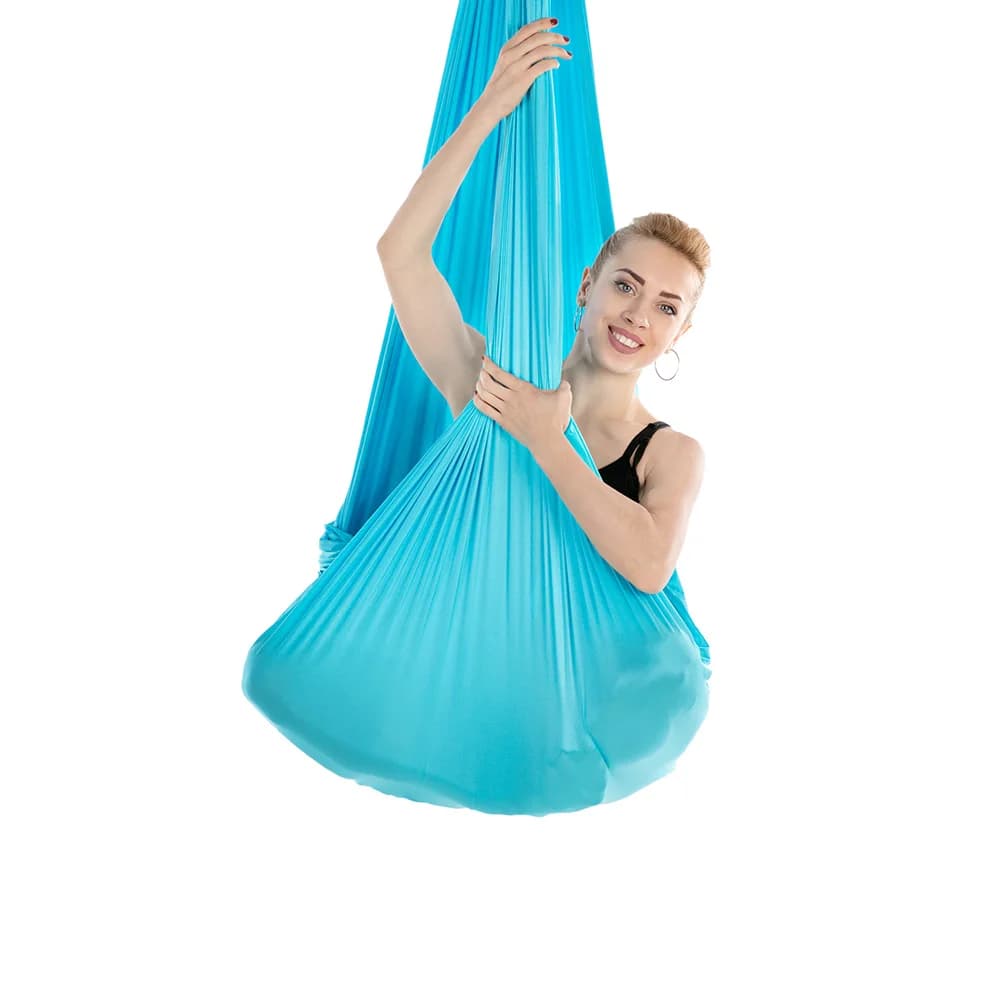 7M * 2.8M Yoga hamac tissu Fitness Yoga Stretch Anti-gravité balançoire fronde