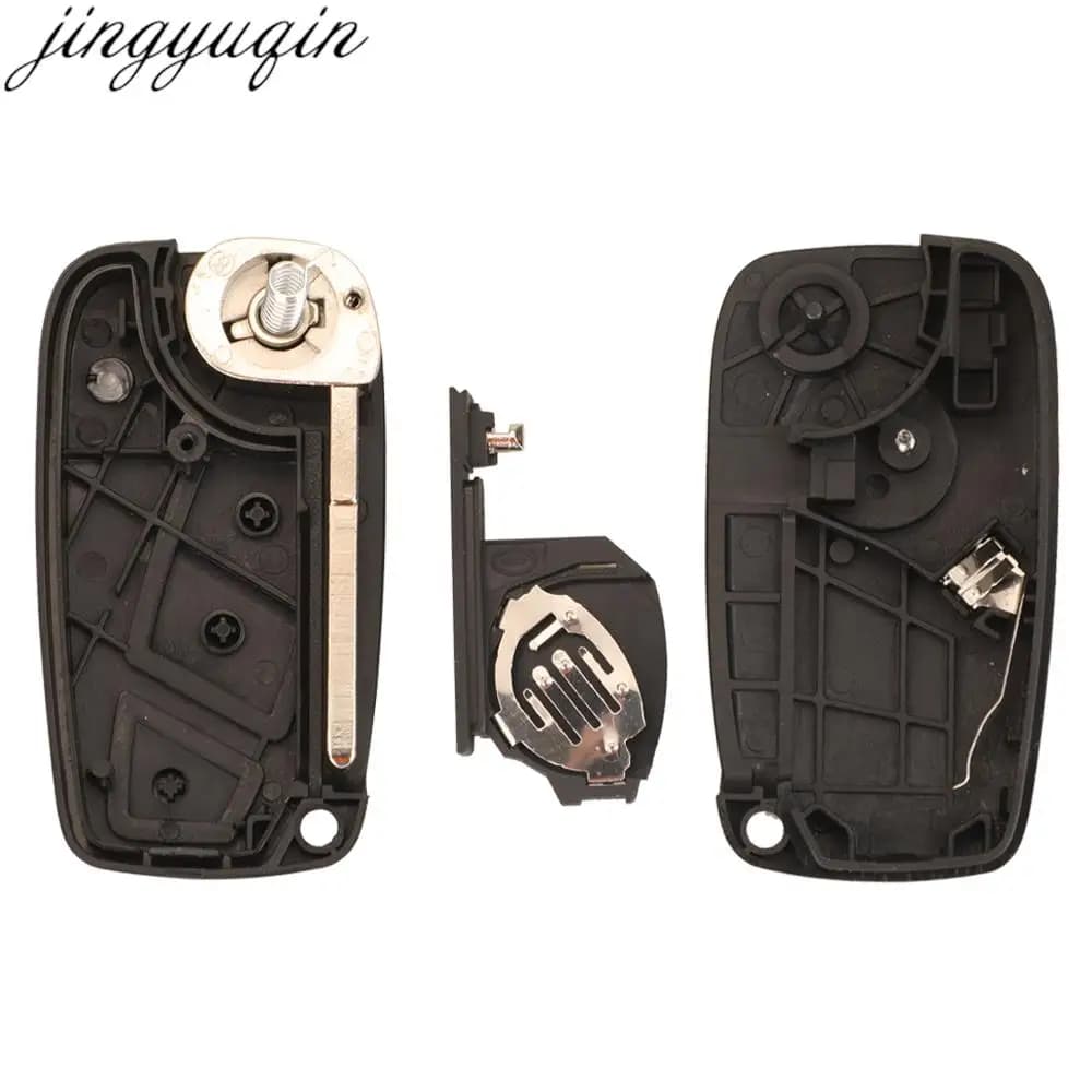 Jingyuqin 433MHZ ID48 2/3 boutons télécommande voiture clé alarme pour Fiat Ducato Iveco Peugeot Box