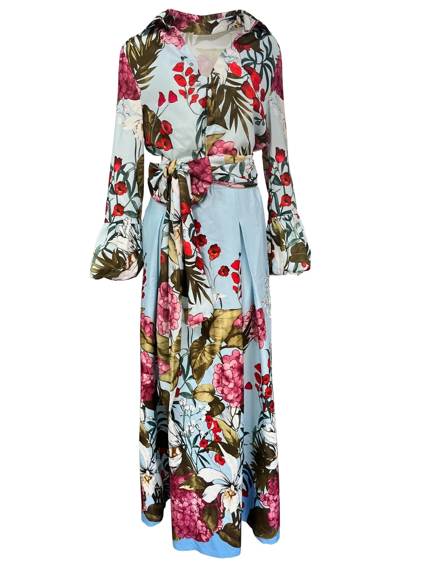 Nouveau style d'automne et d'hiver, style de vacances élégant et romantique, ensemble deux pièces de