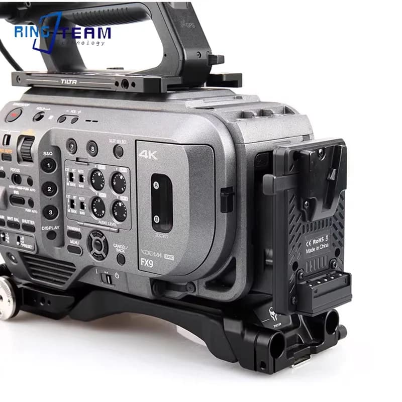 Adaptateur de batterie factice professionnel Mini V Mount vers BP-U, pour appareil photo Sony PXW-Z2