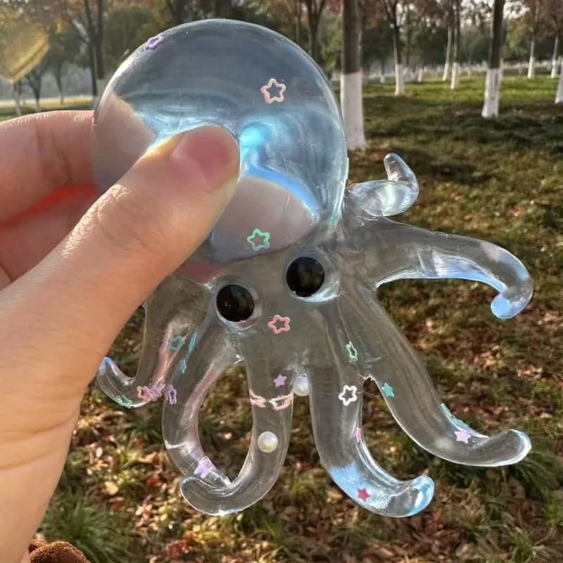 Squishy océan poulpe presser Fidget jouet Simulation soulagement du Stress jouet à rebond lent peut 