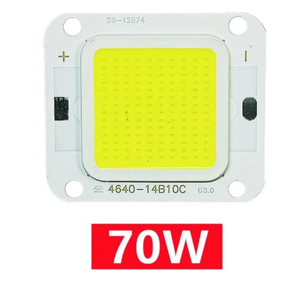 LED COB Lampe Perle DC27-36V 10W 50W 60W 70W Smart IC Pas Besoin De Pilote DIY Projecteur Extérieur 