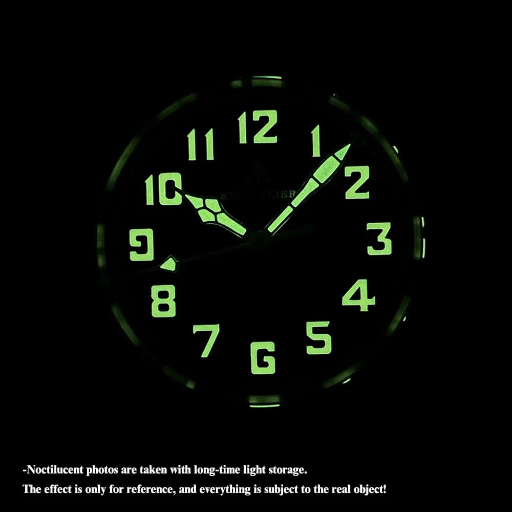 STEELFLIER officiel SF740V nouvelle montre-bracelet à Quartz Super C3 lumineux 200M étanche VH31 mou