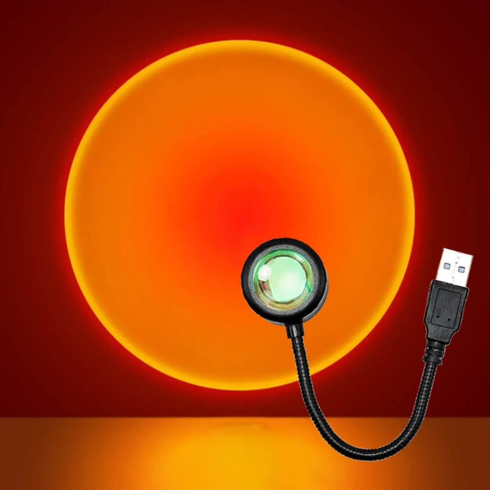 Veilleuses LED USB pour décoration de fête d'anniversaire, budgétaire, lampe, lumières d'ambiance, c