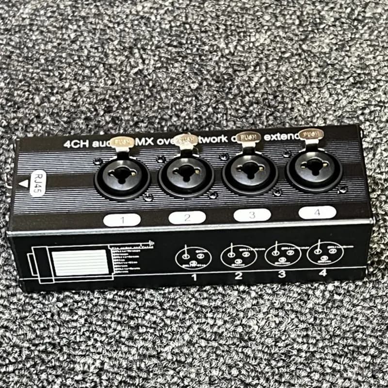 Câble d'extension audio et DMX sur réseau, prolongateur de signal mâle et femelle, 4 canaux, 3 broch