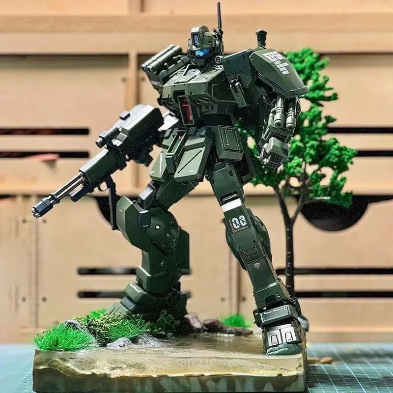 Nouveau XFS HG Rgm-79s Gm Spartan 1/144 échelle assemblage modèle Kit figurine décorative en plastiq