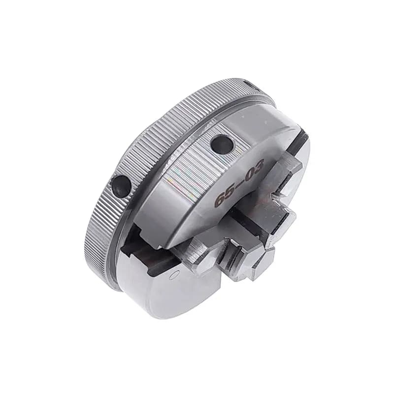 Mandrin de tour manuel à 3 mâchoires 65mm, mandrin de tour à bois CNC de haute précision M14, access