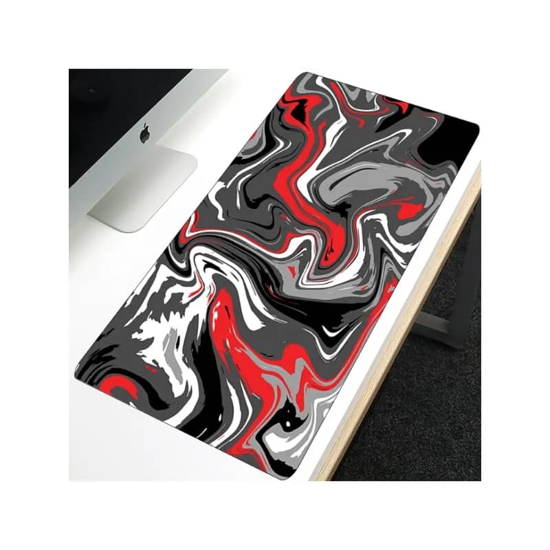 StrMiLiquid-Tapis de souris média 900x400, grand format, pour ordinateur portable, clavier, anime