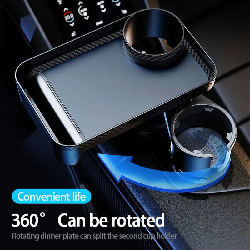 SEAMETAL-Extenseur de porte-gobelet de voiture de qualité supérieure, support de clics multifonction