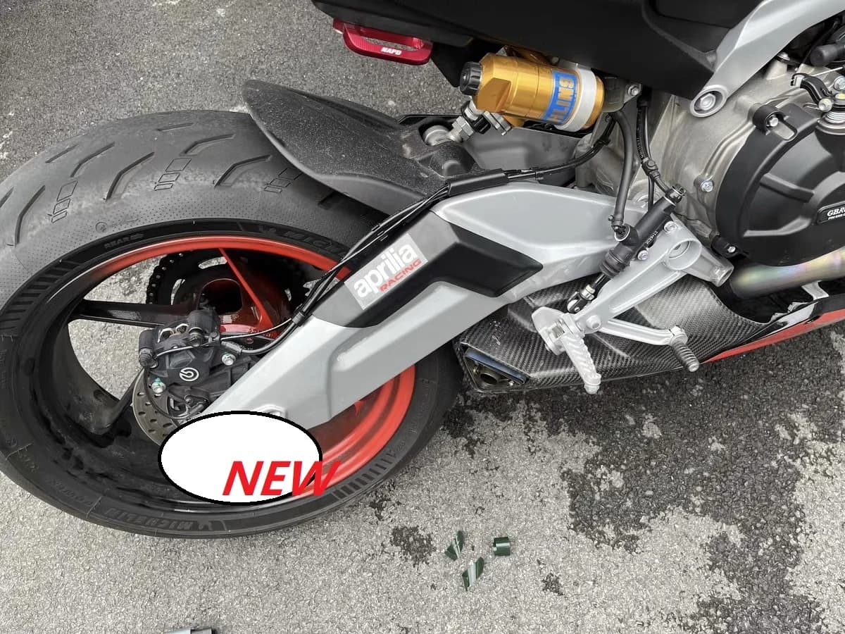 Couvercle de protection décoratif pour Aprilia RS 660 TUONO660 2021 2022 2023, coque de protection p