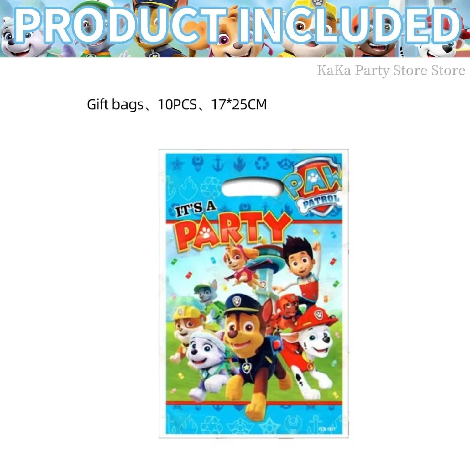 PAW Patrol – décoration de fête d'anniversaire, vaisselle, nappe, assiettes, gobelets, ballons, réce
