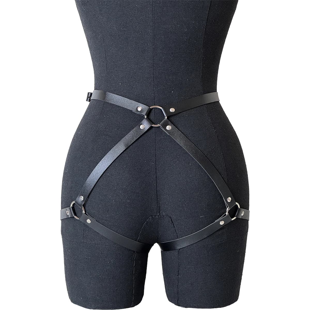 Ceinture et jarretière ajustables en cuir PU pour femme, accessoires de mode pour la taille et les h