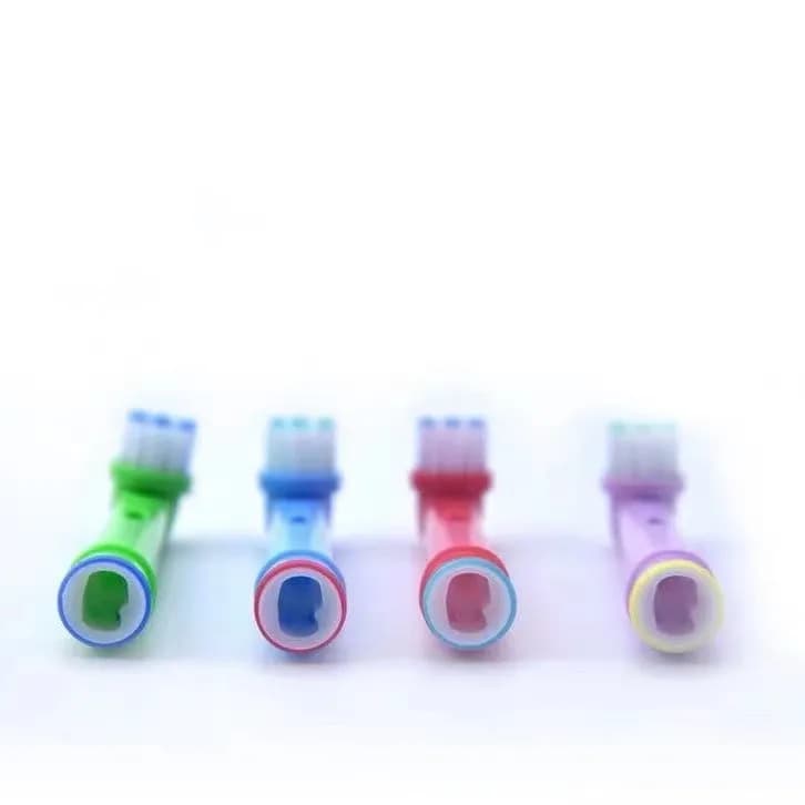 Têtes de brosse à dents de rechange pour enfants, 4 pièces, pour brosse à dents électrique oral-b, a