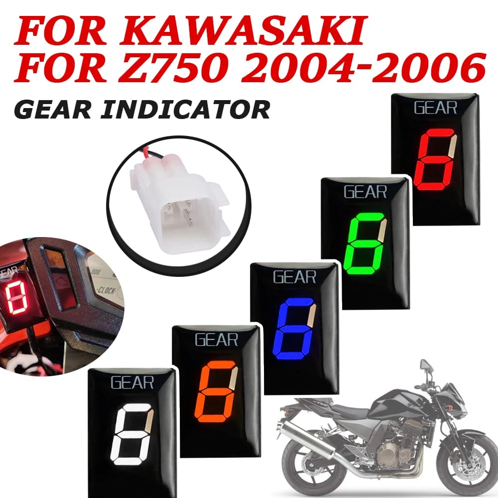 Pour Kawasaki Z750 Z 750 2004 2005 2006 accessoires de moto indicateur de vitesse affichage de vites