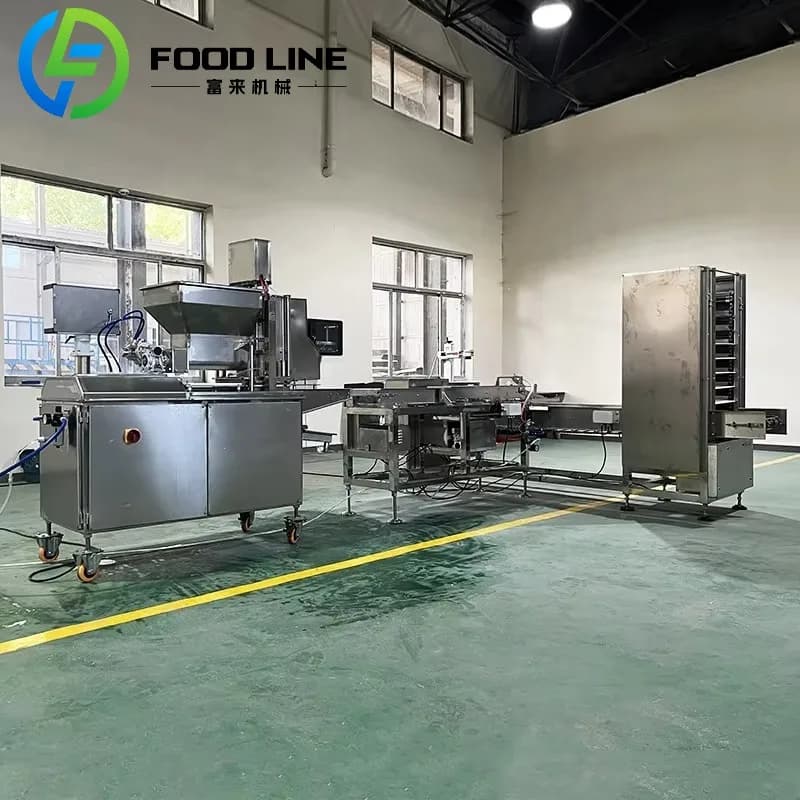 Machine industrielle de formage de galettes de viande pour hamburgers, nuggets et hash browns, perso