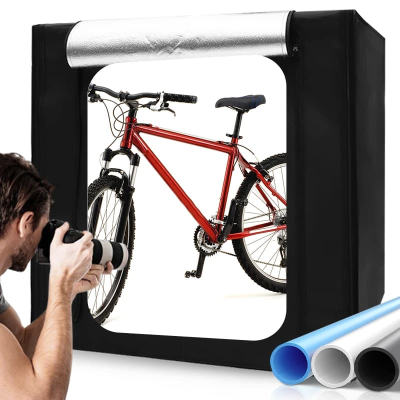 Tente de boîte à lumière pour photographie, grand studio photo professionnel, panneaux de lumières d