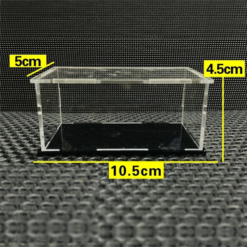 Vitrine en acrylique pour modèles réduits de voitures 1/64, compatible avec Mini Size MiniGT Tomica 
