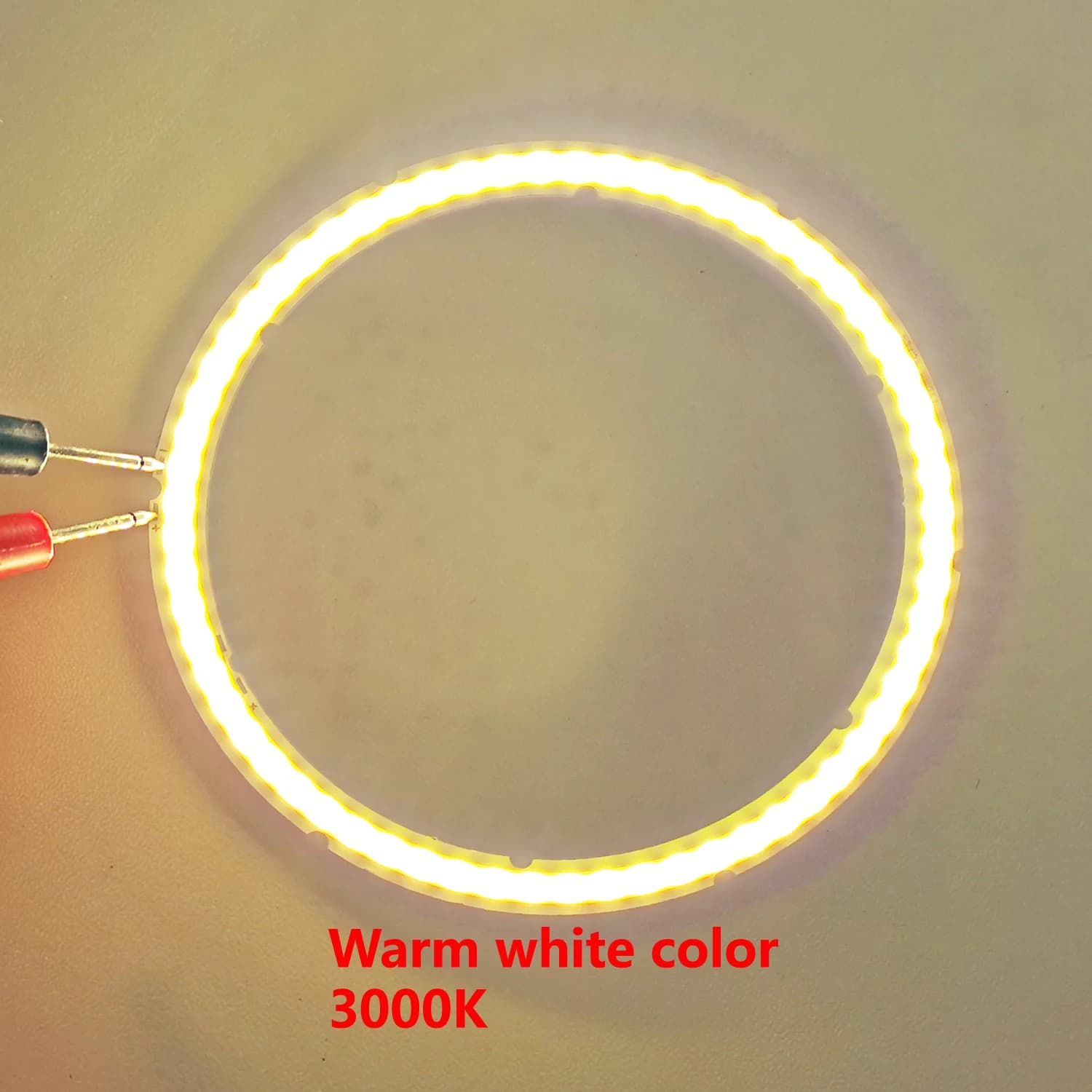 Source de lumière COB yeux d'ange 2W-12W, forme annuelle 12V DC 20mm-120mm, puce LED annulaire, Sour