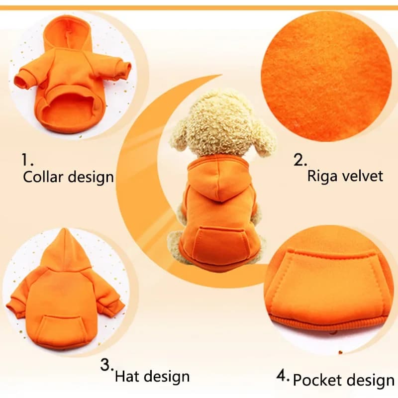 Vêtements pour chiens de compagnie pour petits chiens vêtements chauds pour chiens manteau tenue pou