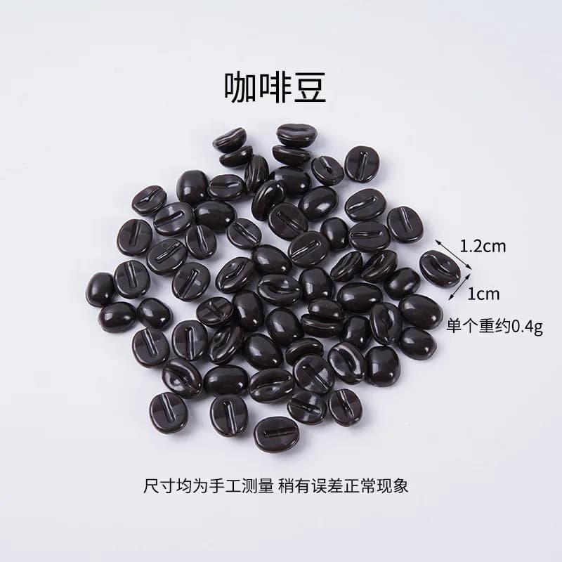 100g Grains artificiels noix accessoires cajou cacahuètes grains grossiers soja grains de maïs modèl