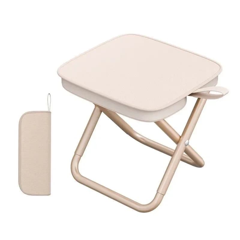 Tabouret de pêche ultra-léger, chaise pliante de camping pique-nique en plein air, siège de voyage p