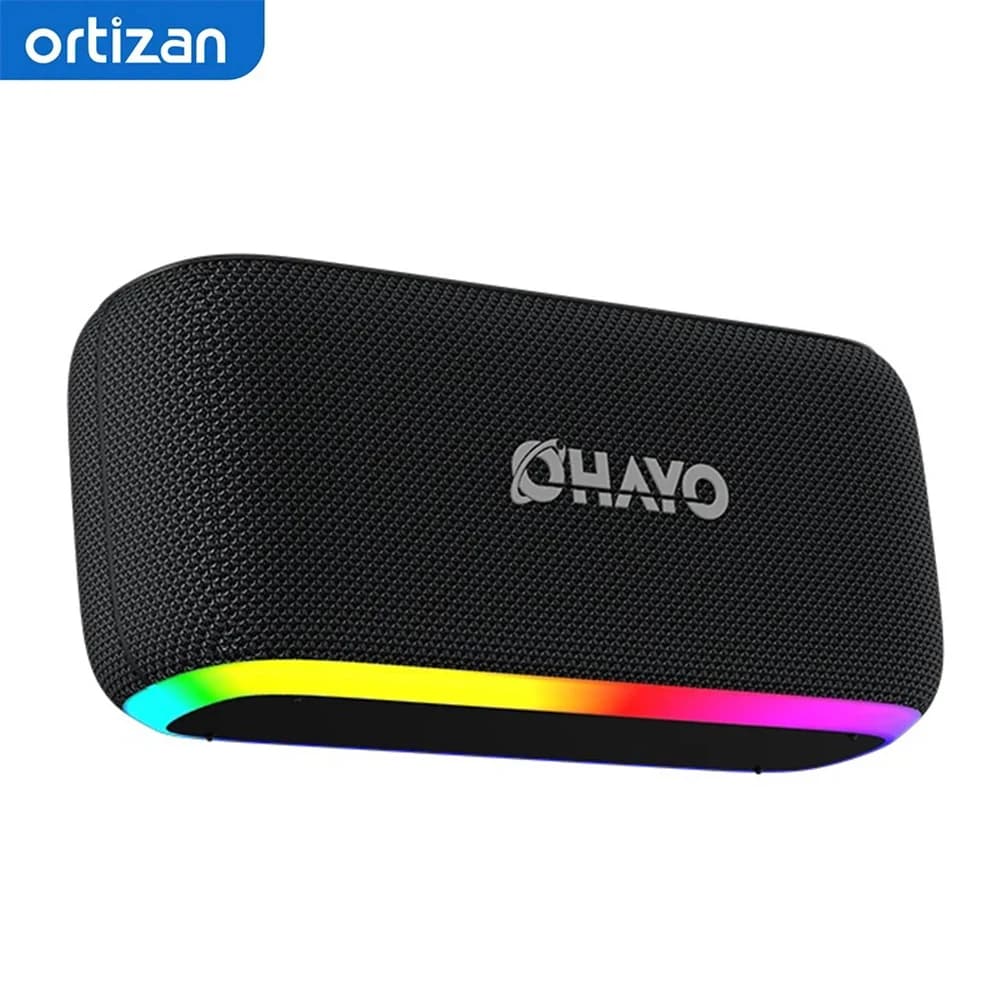 Haut-parleur domestique Ortizan OHAYO-S15, haut-parleur d'étagère Bluetooth premium, portable et san