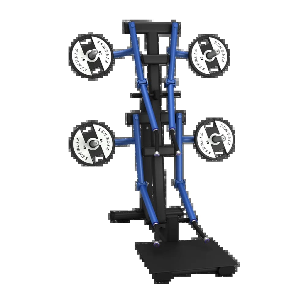 Plaque de Fitness chargée, équipement de gymnastique à domicile, Machine de presse sur les épaules d