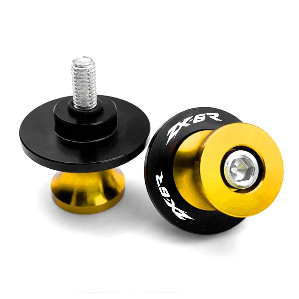 ZX-6R M8 Moto Swing Stand Vis Bras Osccorporelle Bobines Curseur Pour KAWASAKI Ninja ZX6R ZX 6R ZX63